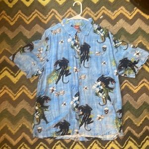 Panther Hawaiian shirt